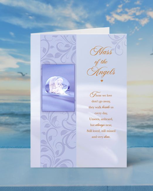 MASS OF THE ANGELS CARD M-A-12