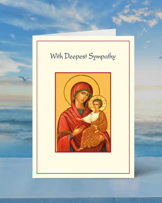 GENERAL SYMPATHY MASS CARD M-SY-523-526