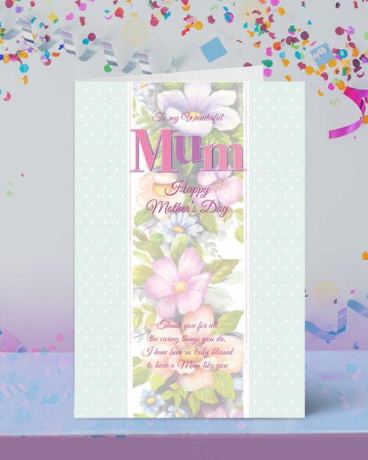 MOTHER’S DAY CARDS O-MD-1702-P6