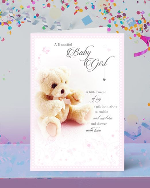NEW BABY CARDS O-NB-1702-P6