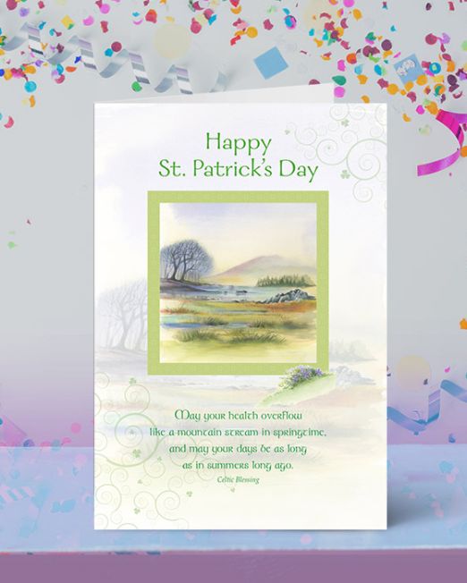 ST. PATRICK’S DAY CARD O-SP-1701