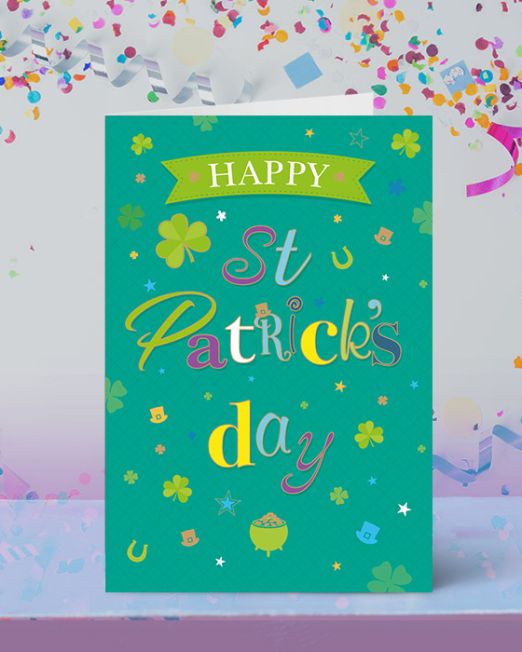ST. PATRICK’S DAY CARD O-SP-1702