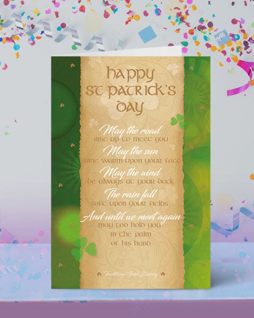 ST. PATRICK’S DAY CARD O-SP-1703