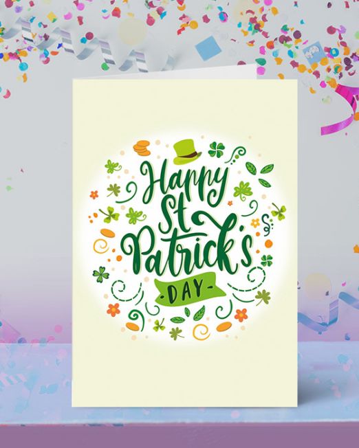 ST. PATRICK’S DAY CARD O-SP-2202