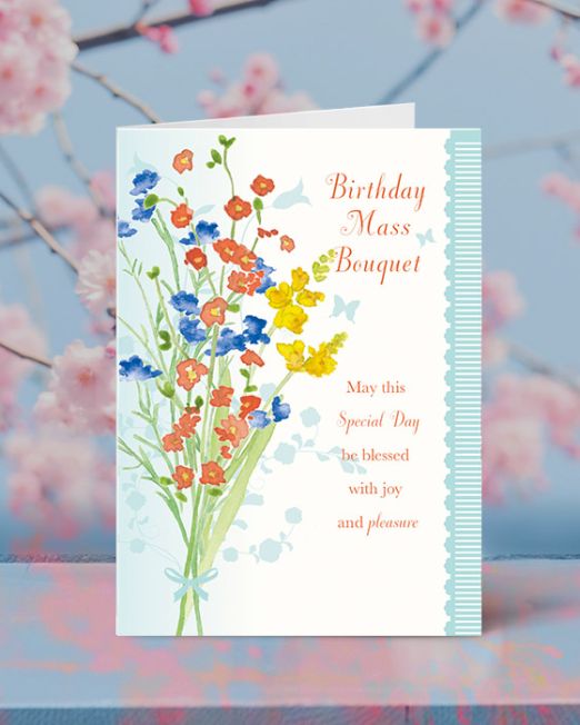 BIRTHDAY MASS BOUQUET B-BD-1805