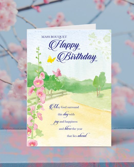 BIRTHDAY MASS BOUQUET B-BD-1907