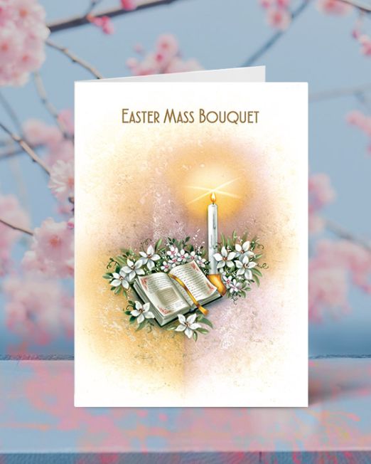 EASTER MASS BOUQUET SIGNED B-E-1122-S