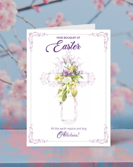 EASTER MASS BOUQUET SIGNED B-E-1903-S