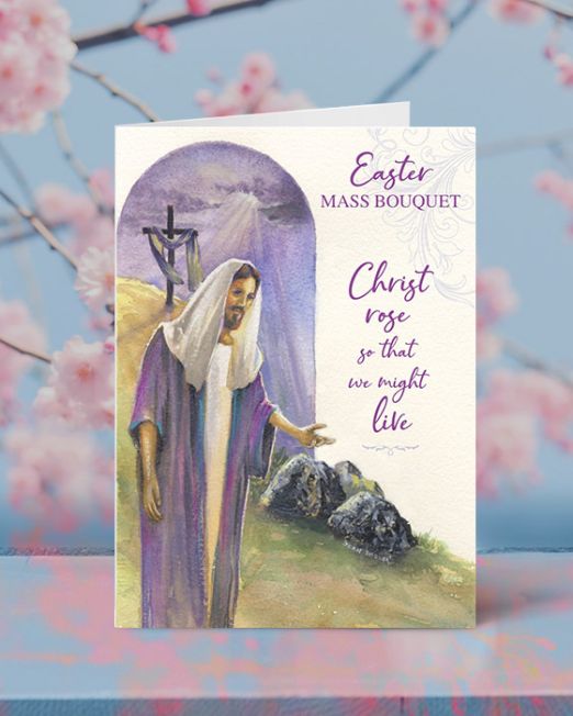 EASTER MASS BOUQUET SIGNED B-E-2001-S