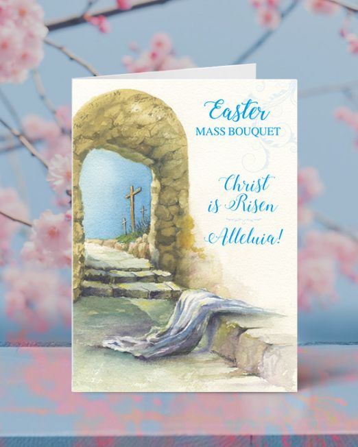 EASTER MASS BOUQUET SIGNED B-E-2002-S