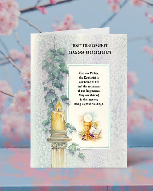 MASS BOUQUET ON YOUR RETIREMENT B-R-1516