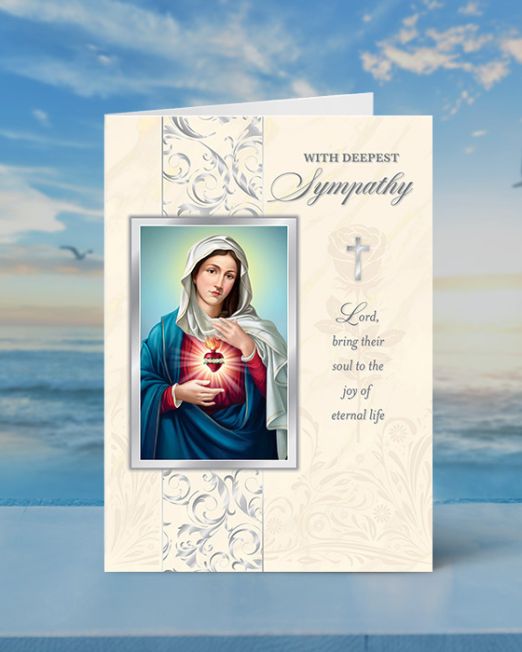GENERAL SYMPATHY MASS CARD M-SY-2401-04-P12