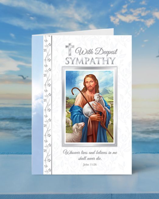 GENERAL SYMPATHY MASS CARD M-SY-2405-08-P12