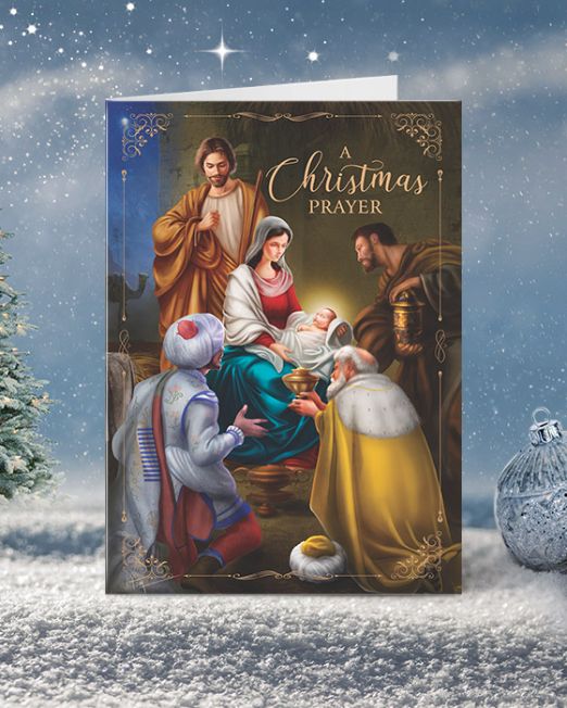 Gold Foiled CHRISTMAS CARD C-CF-07