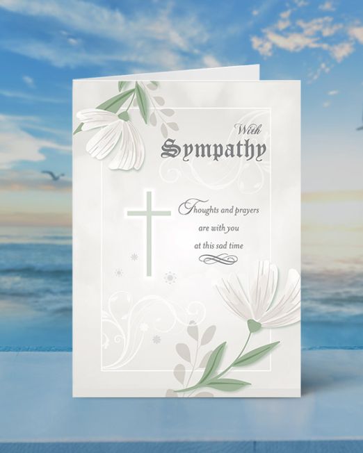 GENERAL SYMPATHY MASS CARD M-SY-2501-04-P12