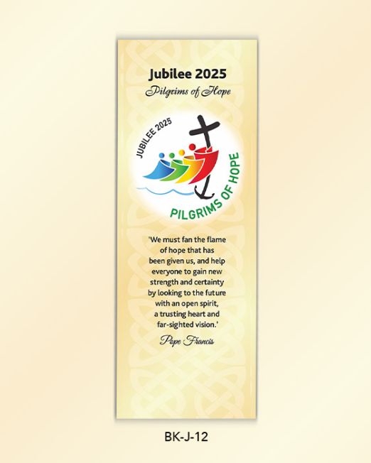 Year of Hope 2025 Bookmark: BK-J-12 - Pack of 50