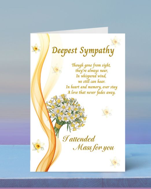 I Attended a Mass for You: Sympathy O-AM-2502