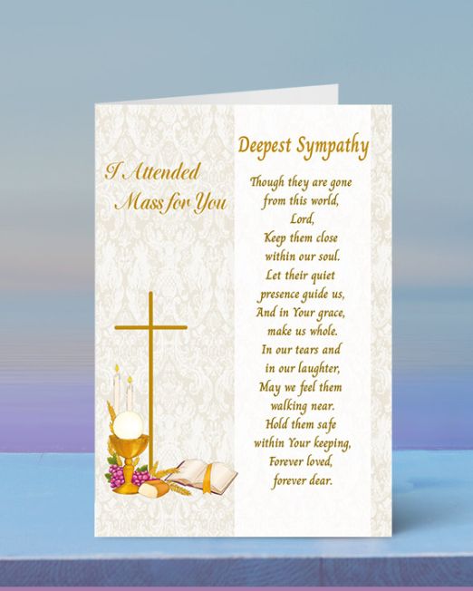 I Attended a Mass for You: Sympathy O-AM-2503