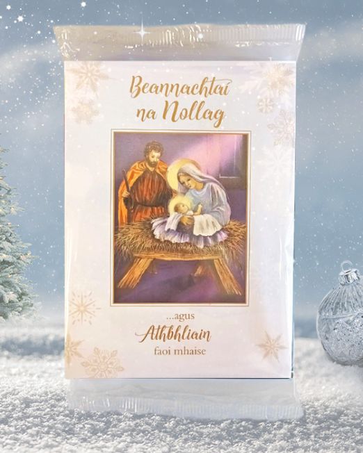 Christmas Cards Value Pack Irish Language C-STG-1