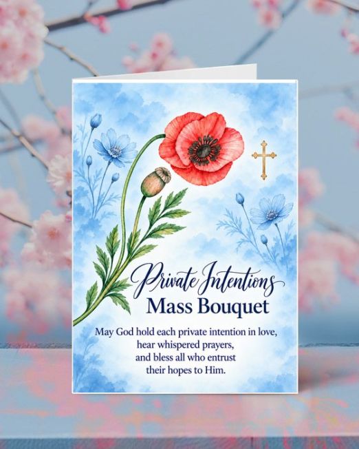 Private Intentions MASS BOUQUET B-PR-2603