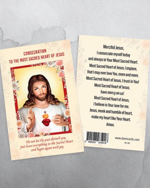 Consecration to the Most Sacred Heart of Jesus: W-81