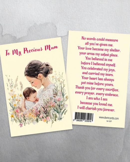 To My Precious Mum: W-97