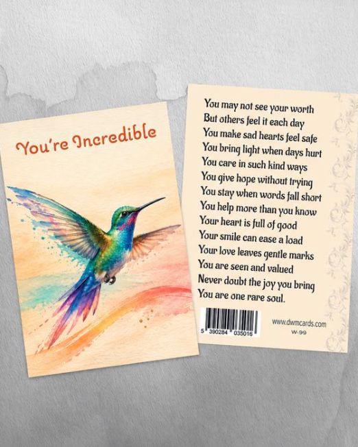 You’re Incredible: W-99