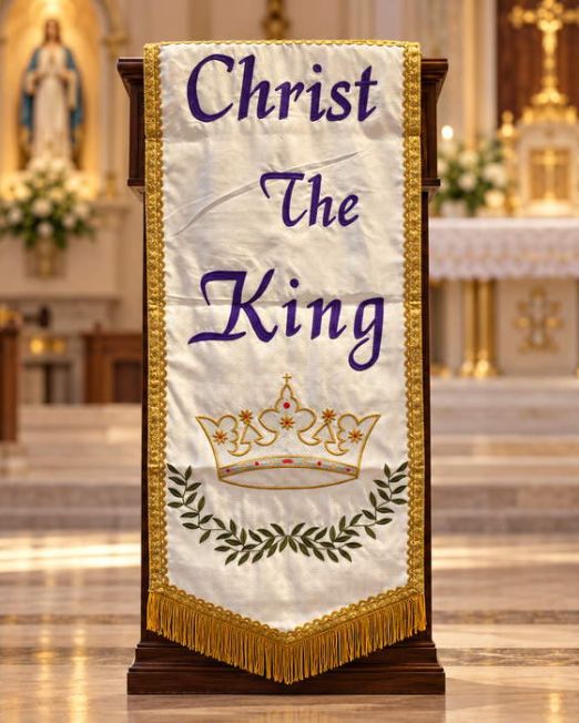 Christ the King Lectern Cover: RA-14